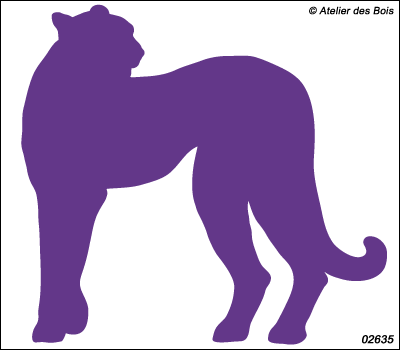 Mokatani, le Guépard : silhouette modèle 5