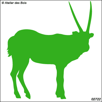 Karumwa, l'Oryx : silhouette modèle 2