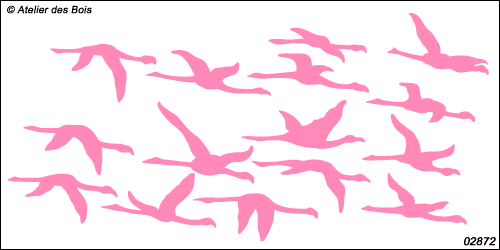 Rujewa, vol de 15 flamants roses