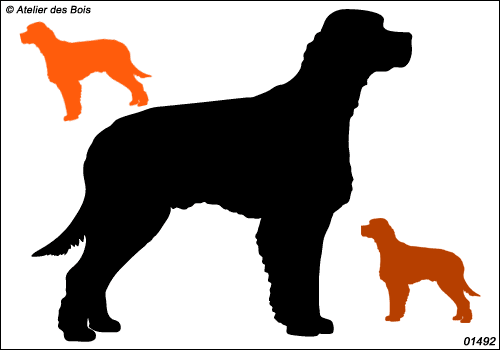 Silhouette de setter 2