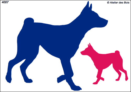 Silhouette de Basenji