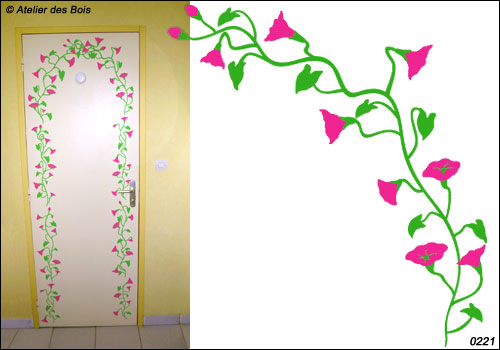 Frise de Liseron Angle droit modèle 7