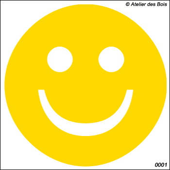 Smiley plein modèle 0