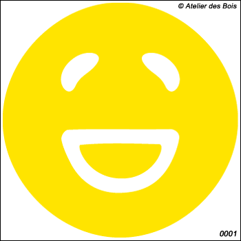 Smiley plein modèle 7