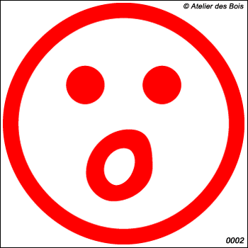 Smiley traits modèle 3