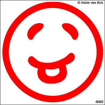 Smiley traits modèle 6