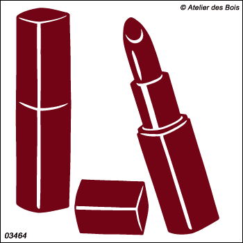 Série Glamour : Ensemble de deux rouges à lèvres mod.464