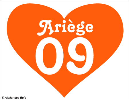 Numéro 09 et Ariège dans coeur